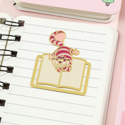 Alice fantasy Wonderland Metal Bookmark