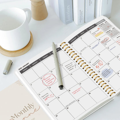 2026-2027 A5 Weekly & Monthly Planner