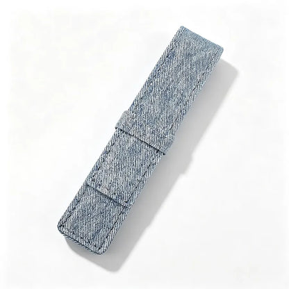 Colorful PU Leather Single Pen Case Holder