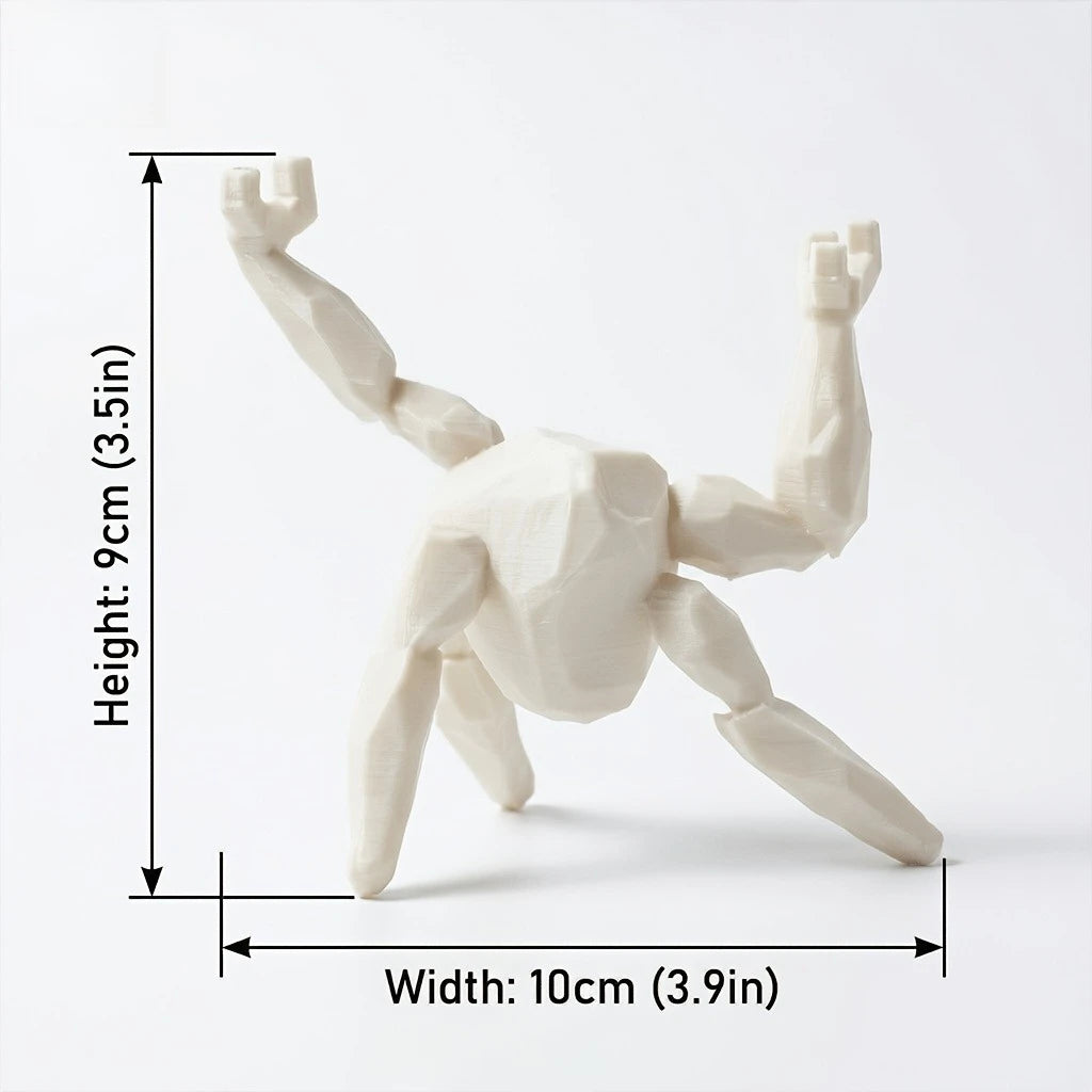 Creative Rocky Alien Pen Holder Figurine