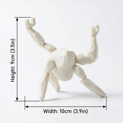 Creative Rocky Alien Pen Holder Figurine