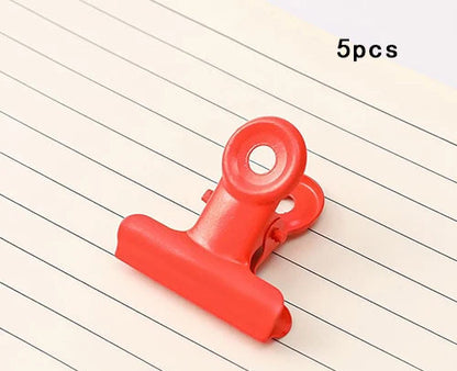 5pcs Metal binder clip