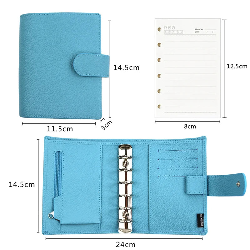 OX KNIGHT A7 Full Grain Leather journal