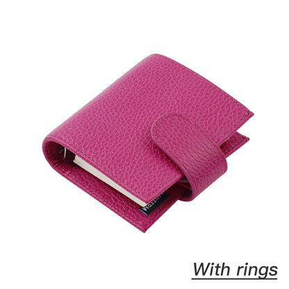 Moterm Firm Pebbled Grain Leather Fuchsia Rose journals