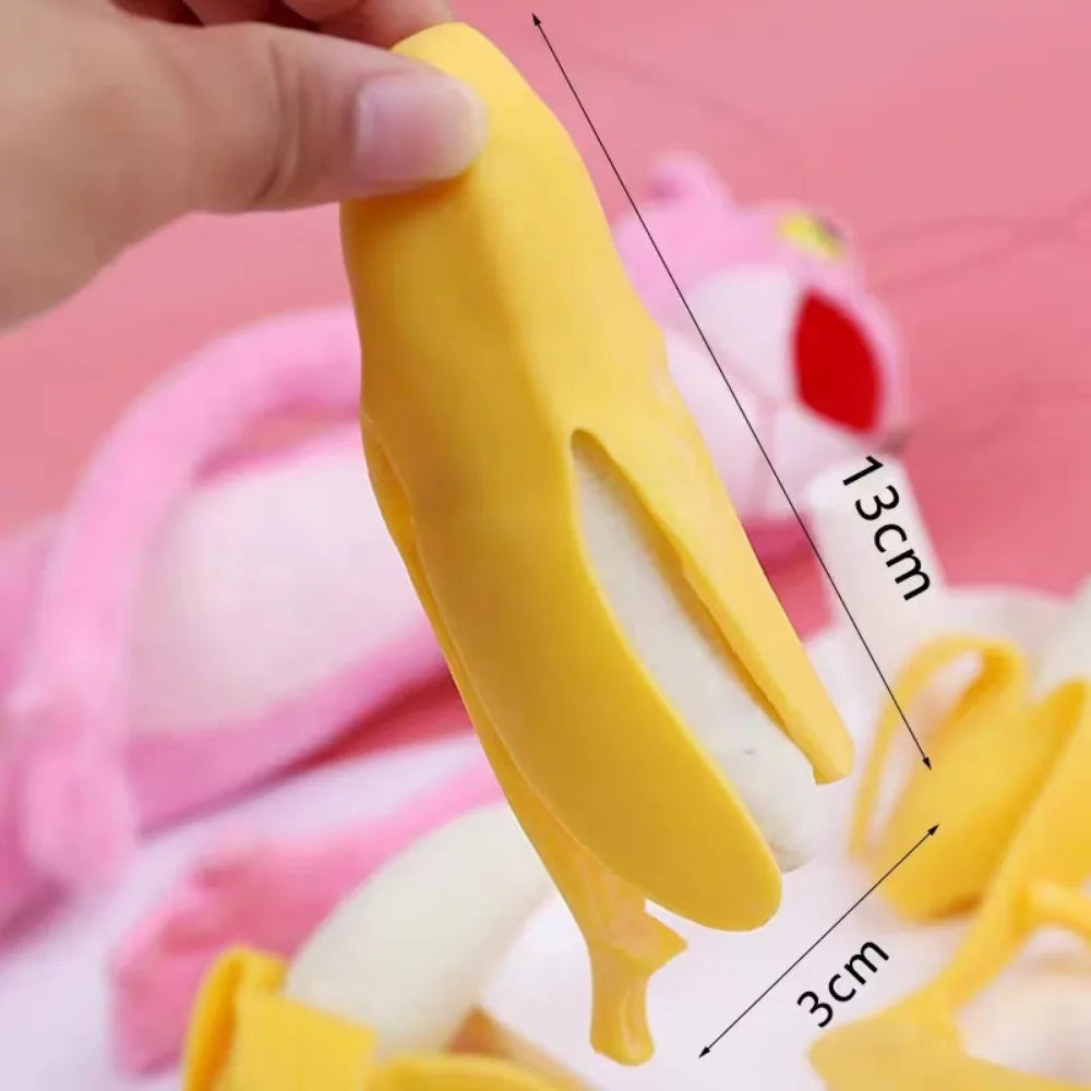 Banana Squishy Stress Fidget Sensory Toy