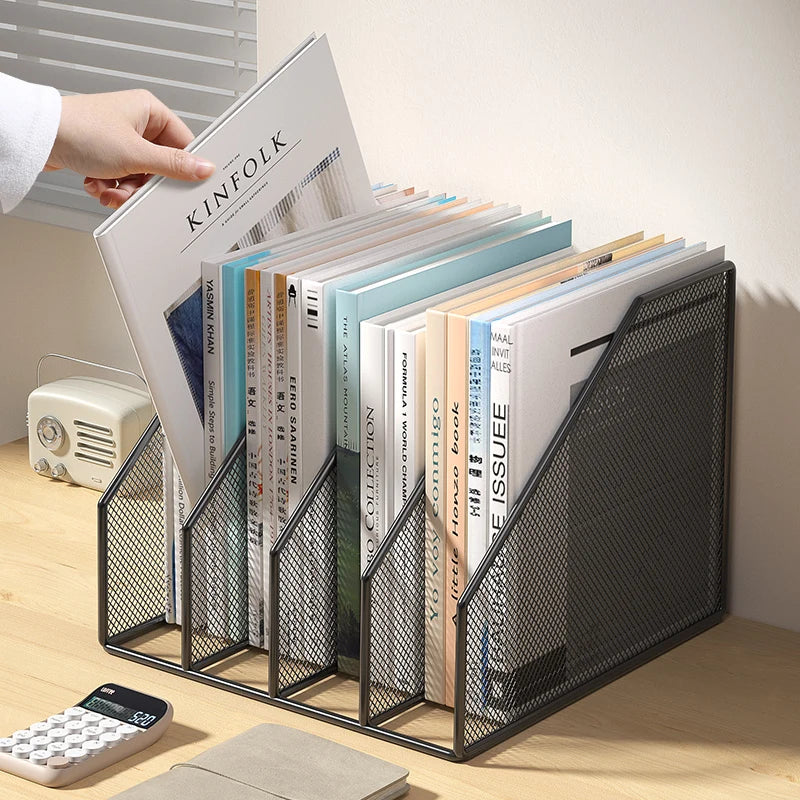 Vertical Metal File Rack Metal vertical File Rack – Glitterdco