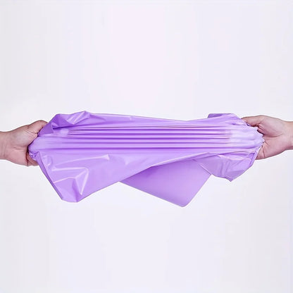 100Pcs Purple Courier poly-mailer Envelopes