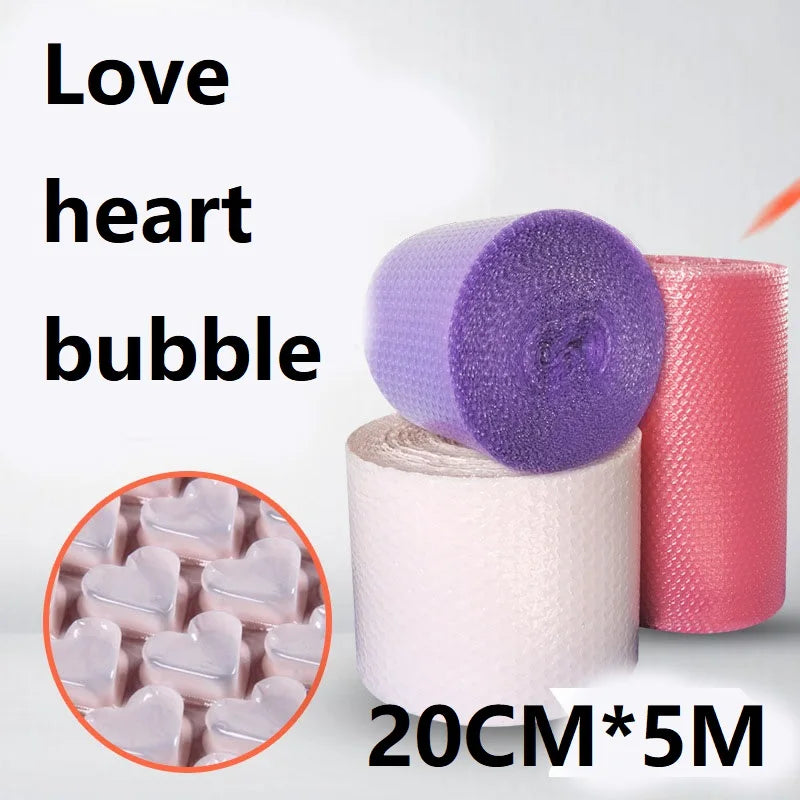 Buffer Packaging Heart Bubble Wrap