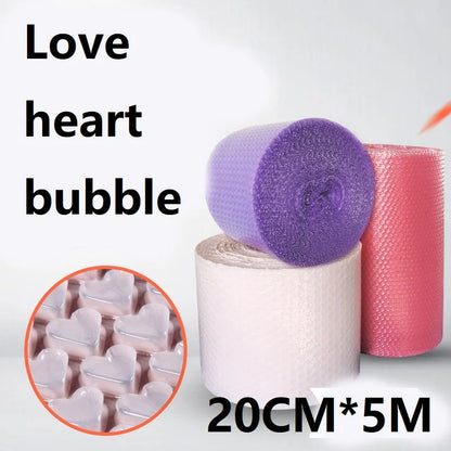 Buffer Packaging Heart Bubble Wrap