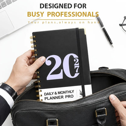 2027 Spiral notebook daily planner