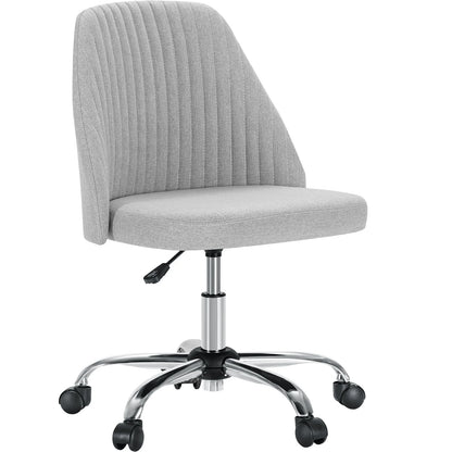Armless Small Office swivel Chair