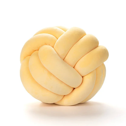 Decorative Throw Knot Pillow Ball