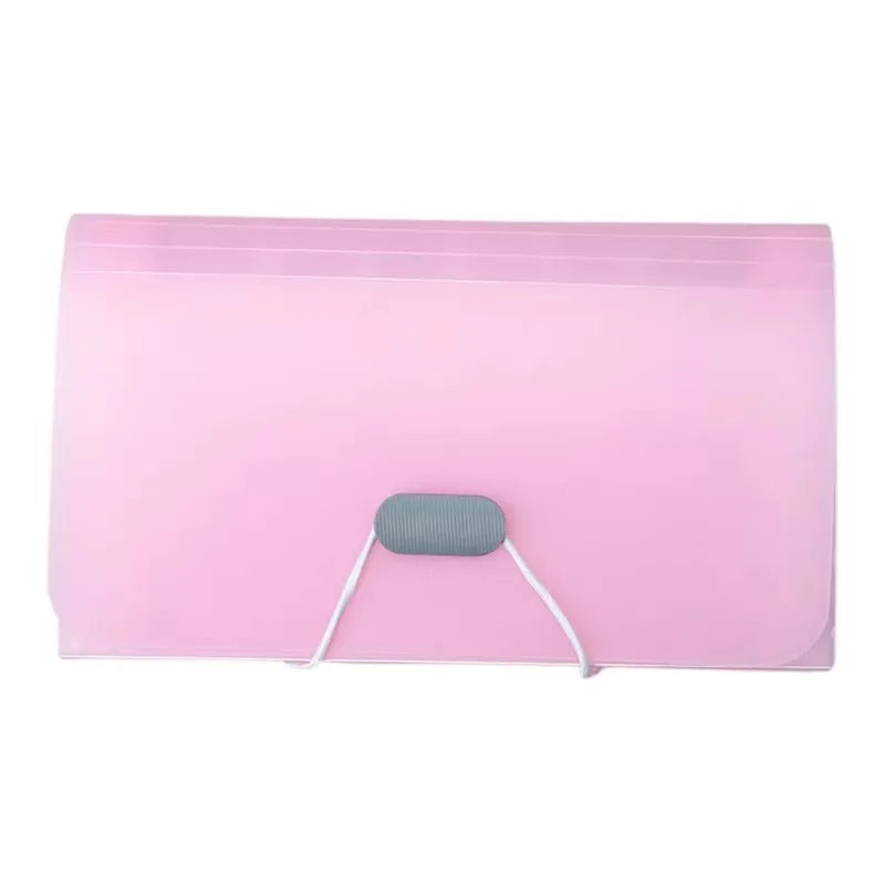 1PC A6 Mini File Transparent Folder