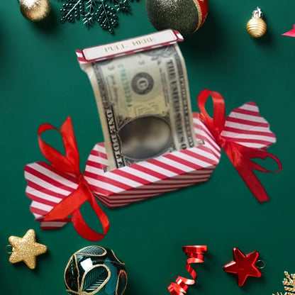 4 pcs Christmas Surprise Money Pull box