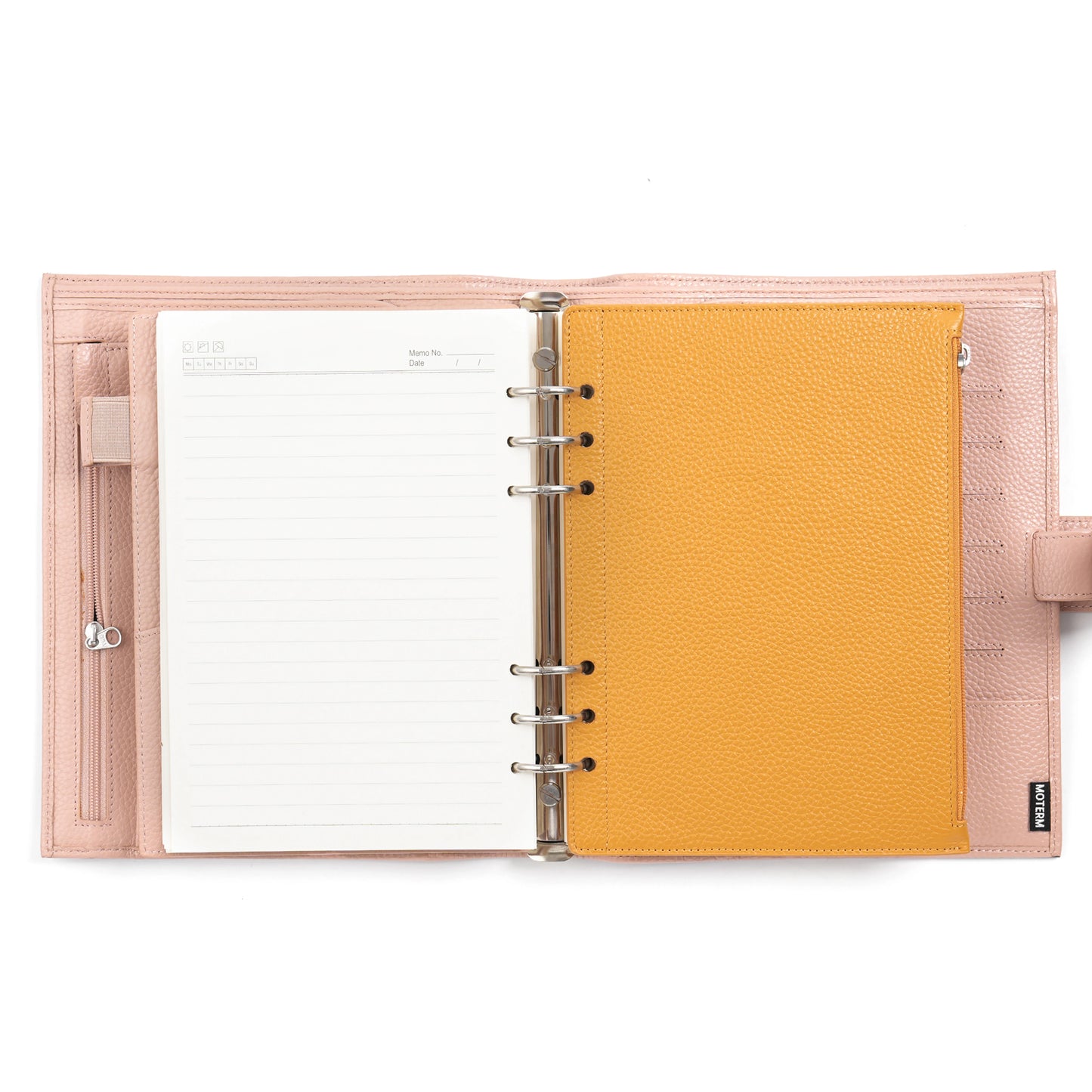 Moterm Zipper Flyleaf for A5 Size Ring Planner