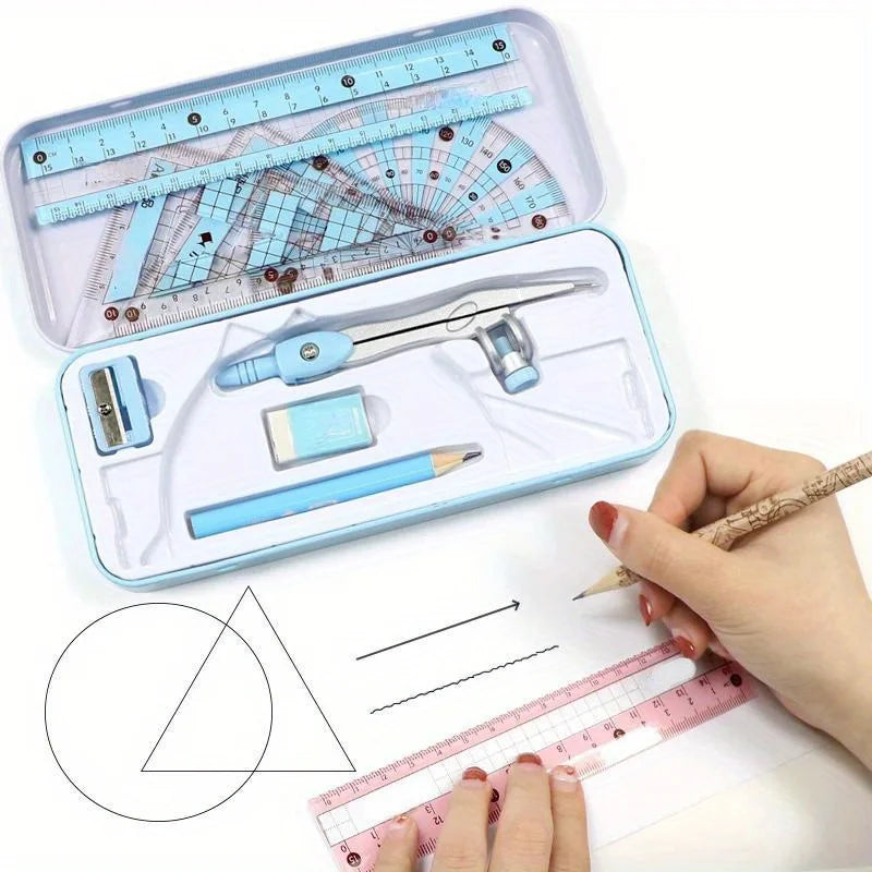 8Pcs/Set Geometry math supplies