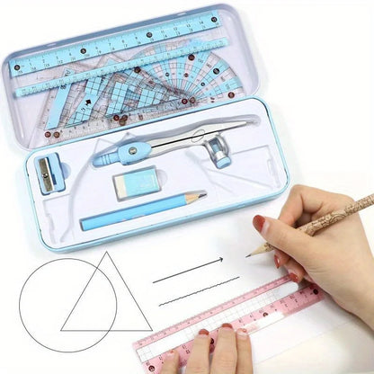 8Pcs/Set Geometry math supplies
