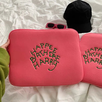 Hp Happy birthday harry Laptop case 13 14 15 16 Inch