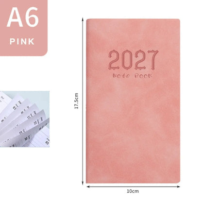 Pocket Design 2027 A6 Planner Notebook