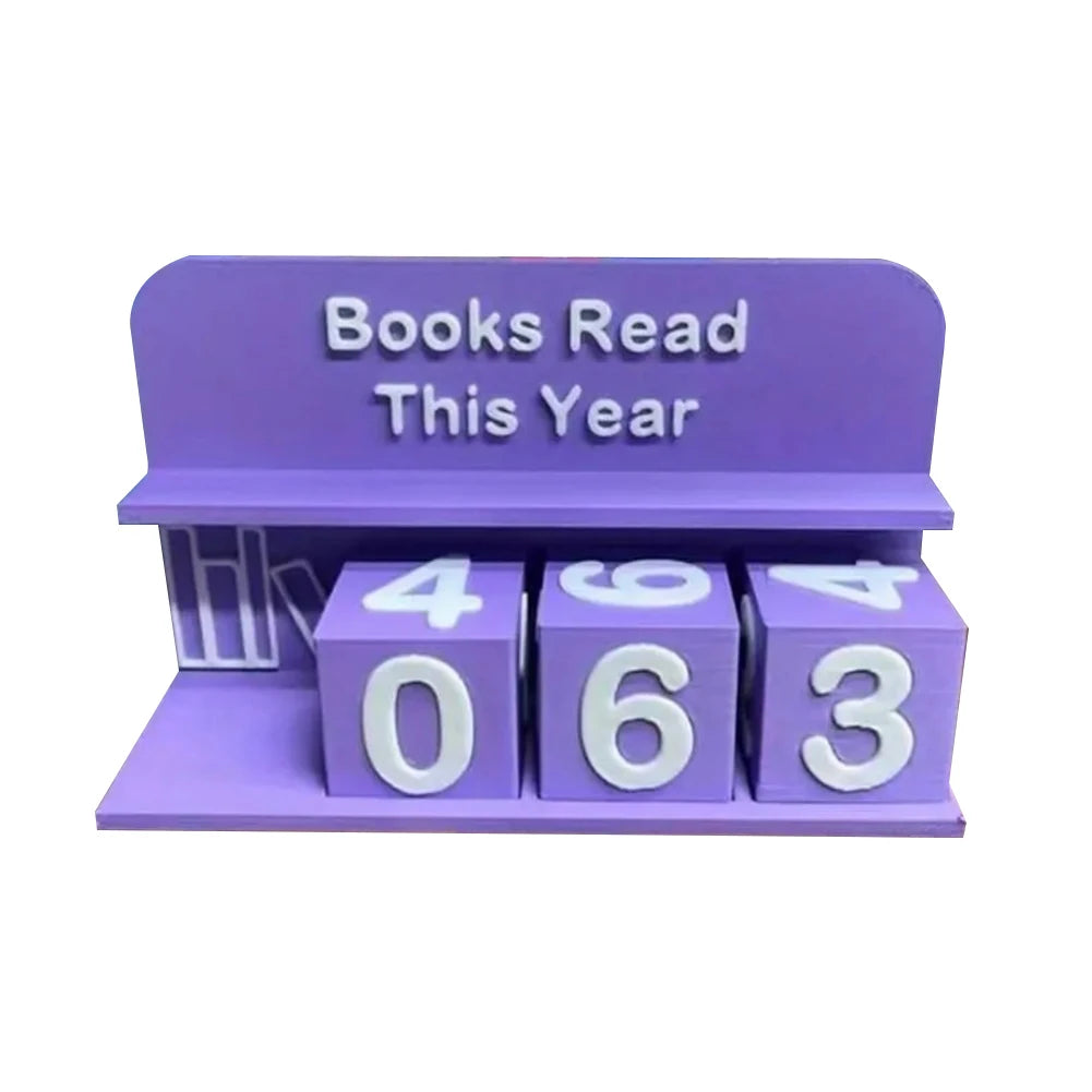 Books Read This Year Counting Tracker