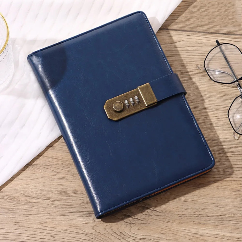 200 Pages A5 Notebook with Coded Lock