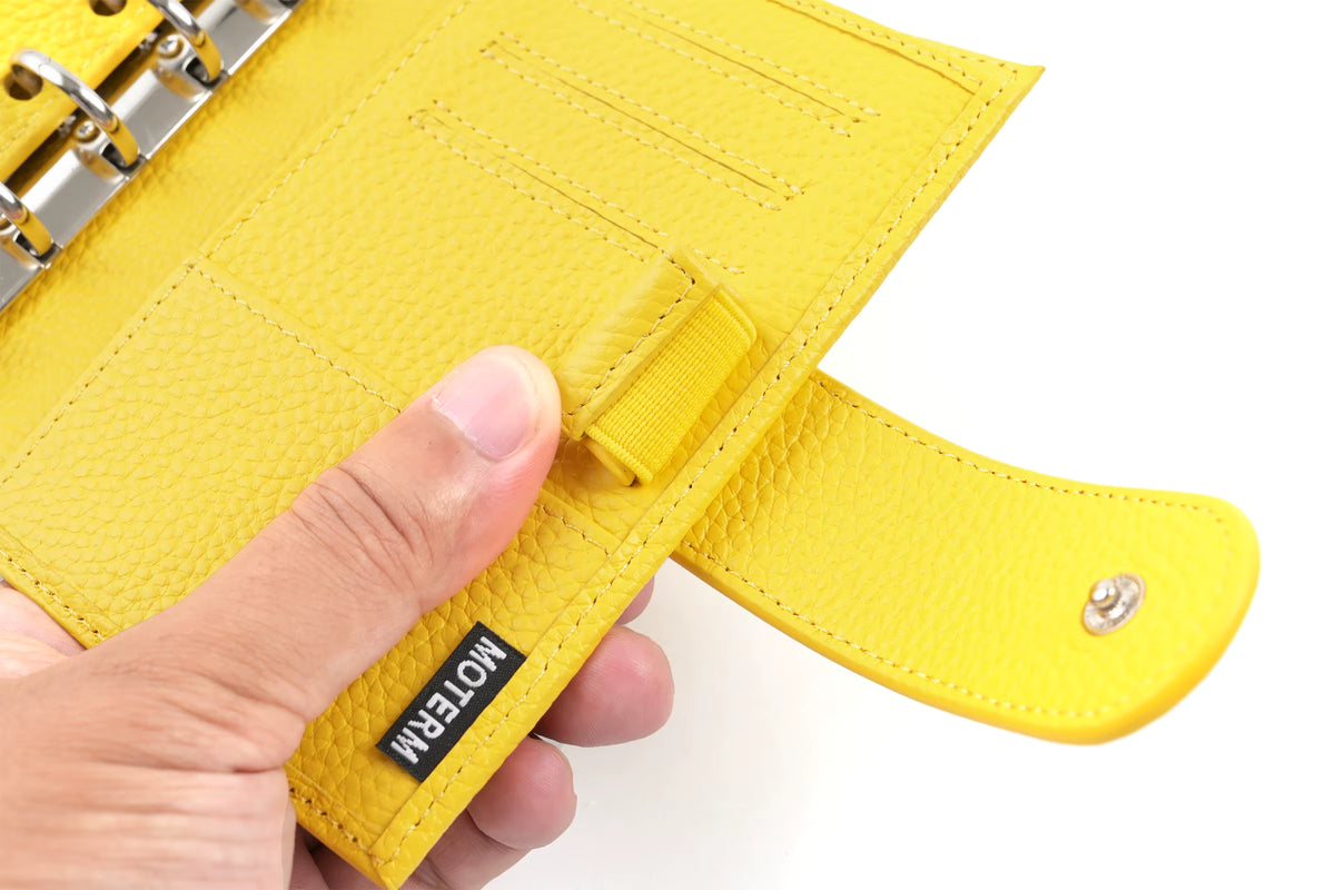 Moterm A7 2.0 litchi Regular Pocket 19mm Rings Planner