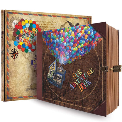 146 Page Photo Album Scrapbook -Our Adventure Book