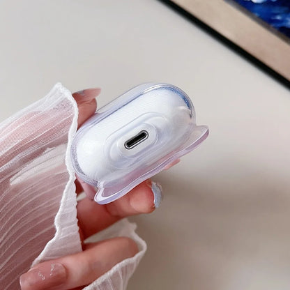 3D Bow Wave Earphone AirPods Case