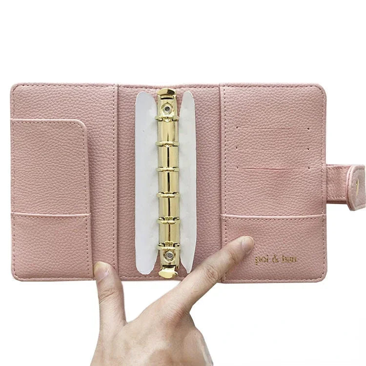 A7 pu quilted Leather journal