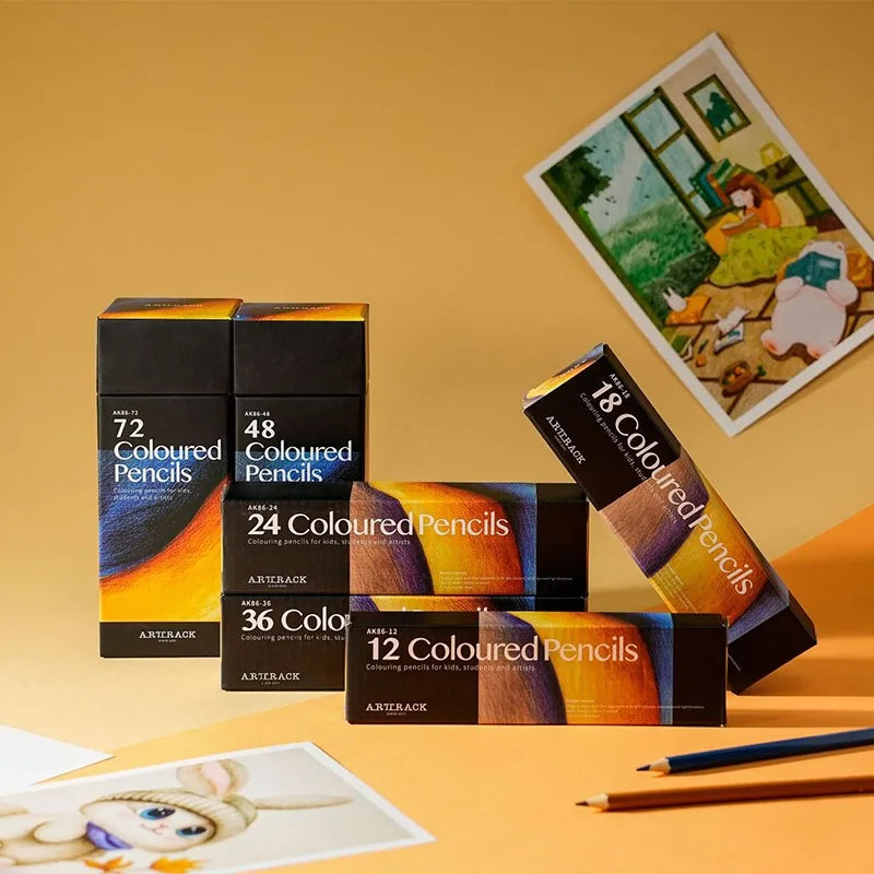 12/18/24/36/48/72 Oil-based Colored Pencil Set
