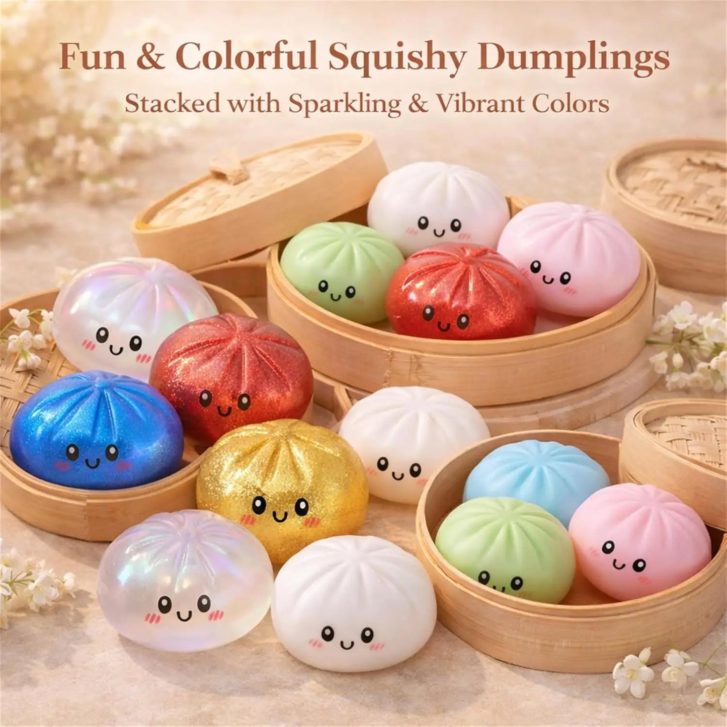 Squishy gel Dumplings