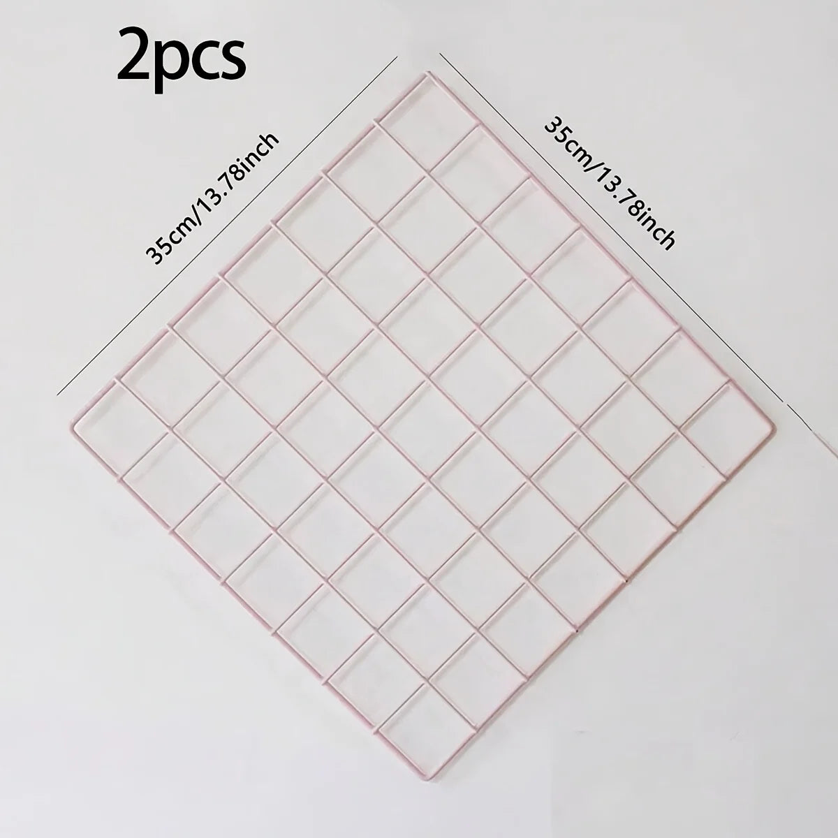 2pcs - Metal photo wall grid panel