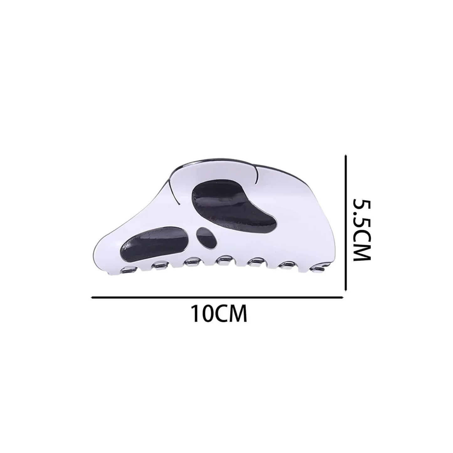 Ghostface/jason mask hair claw clip