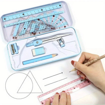 8Pcs/Set Geometry math supplies
