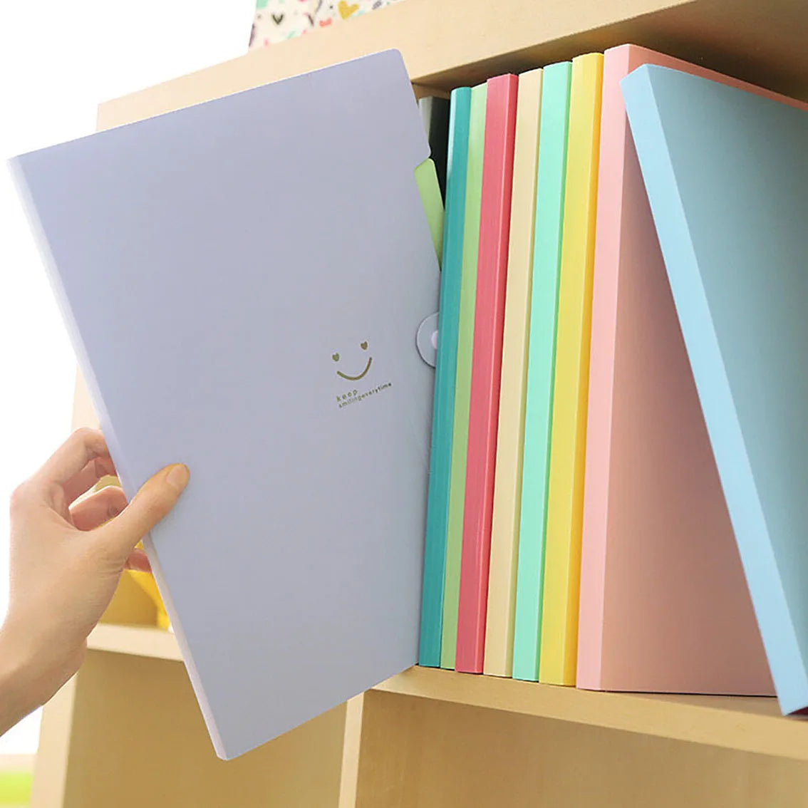 A4 smile Document file folder