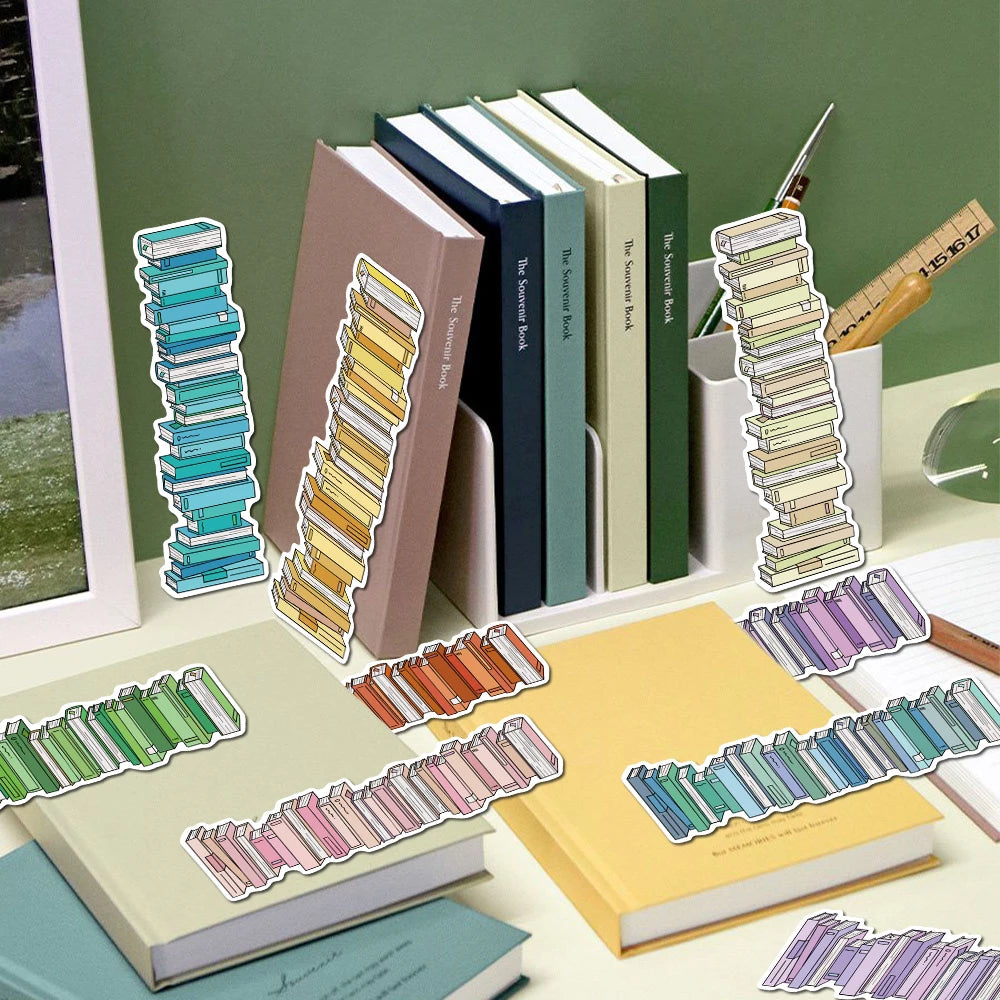 30pcs stacked Book Bookmarks