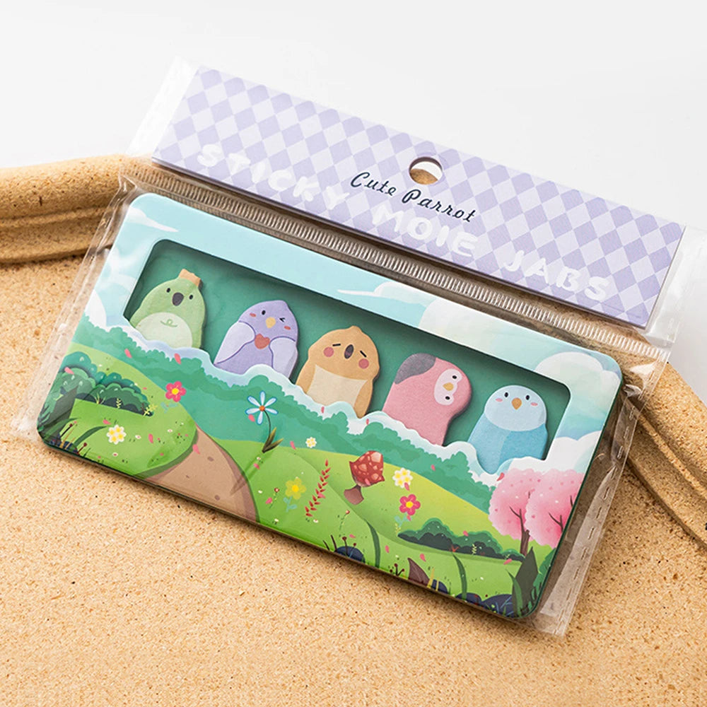 150 Sheets/Pack Cartoon Animals Sticky Notes