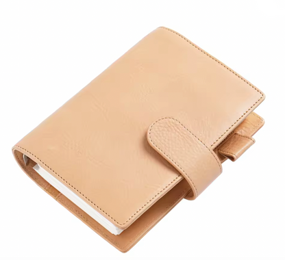 Moterm Personal Size Elite 25mm Rings Vegetable Tanned Leather Planner