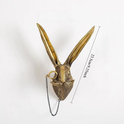 Animal Head Wall Storage decorative Hook