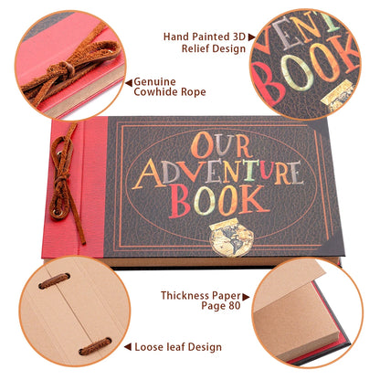 40 Page Photo Album- Our Adventure Book