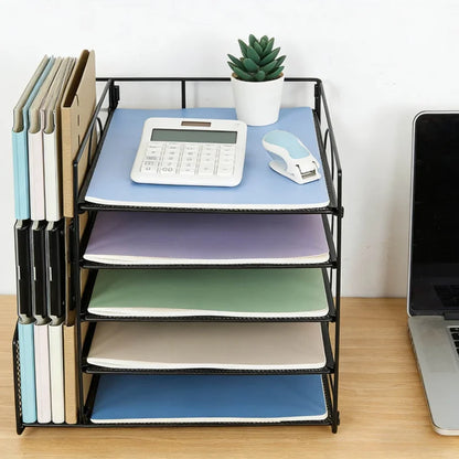 5 slot document File Organizer Holder