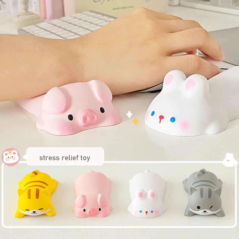 Animal kawaii wrist rest support for mouse