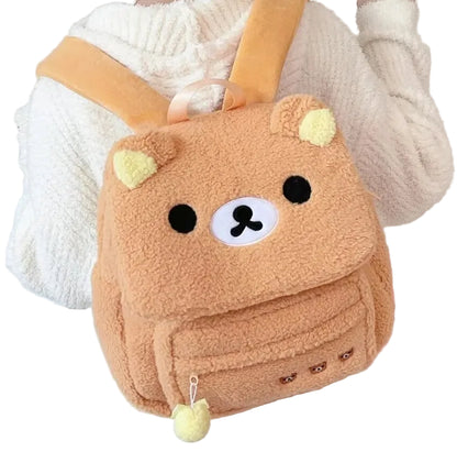 Kawaii Rilakkuma Plush soft Backpack