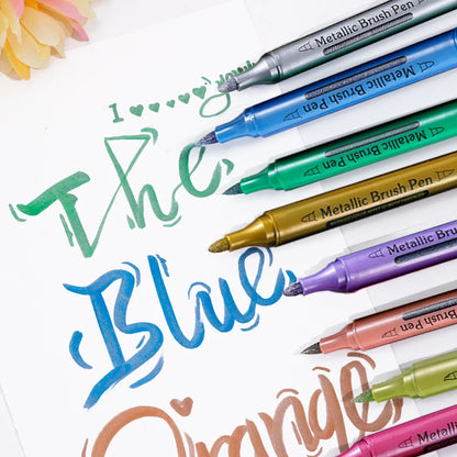 12 Colors Metallic Markers