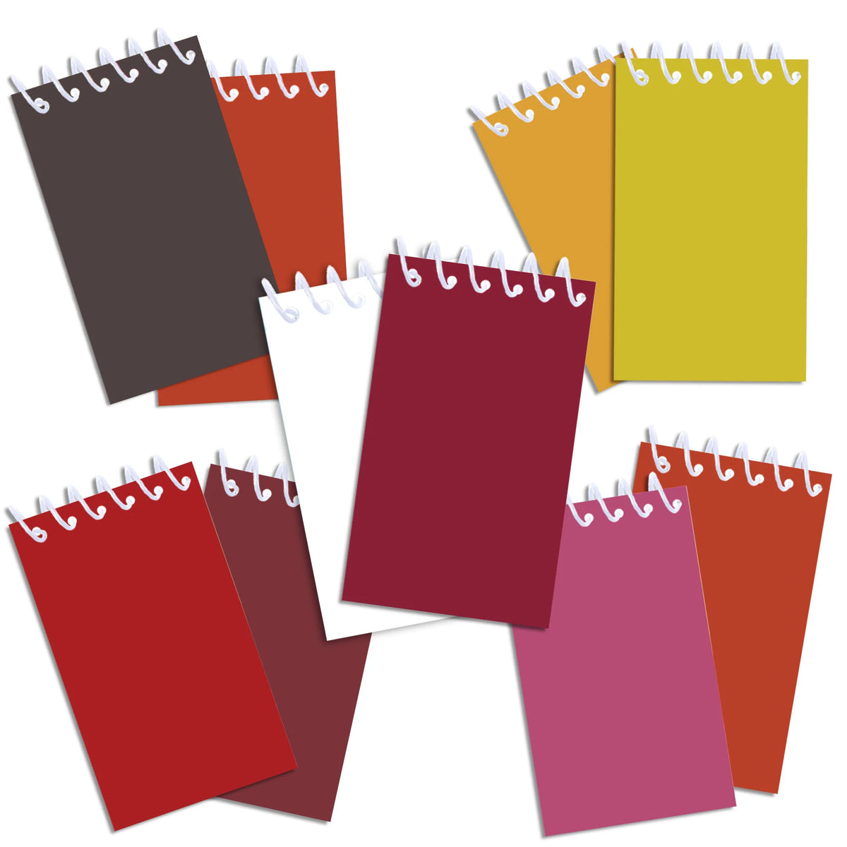Mini Spiral colored Pocket memo pads