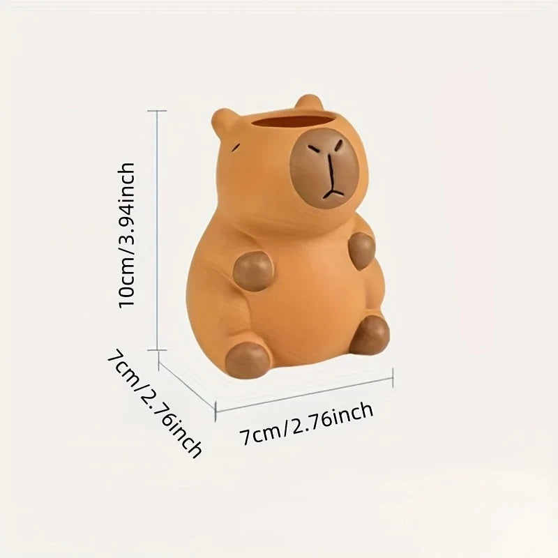 1pc Cute Capybara Pen Holder