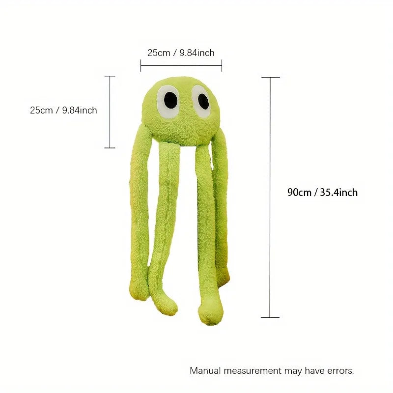 Long-Legged Octopus Plush Pillow