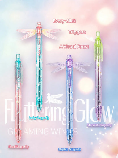 Dragonfly Wing Click Pen