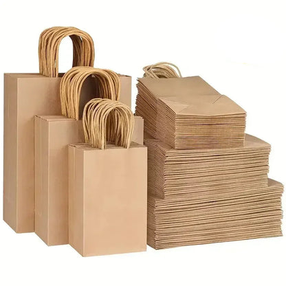 10/20/50pcs Party Favor Kraft Paper Bags
