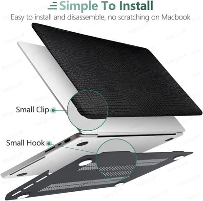 Textured Laptop Case cover for Apple MacBook